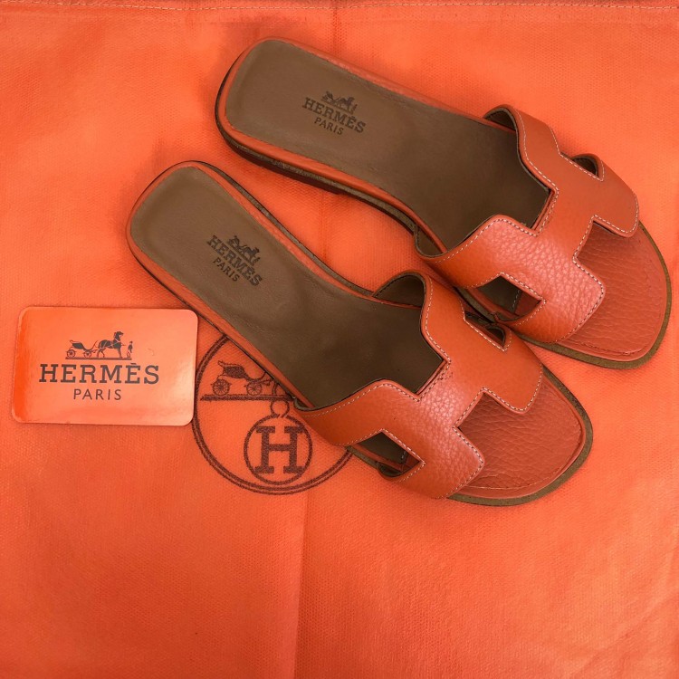 HERMES ORAN SANDALS ORANJ TERLİK